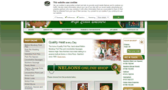 Desktop Screenshot of nelsonsbutchers.co.uk